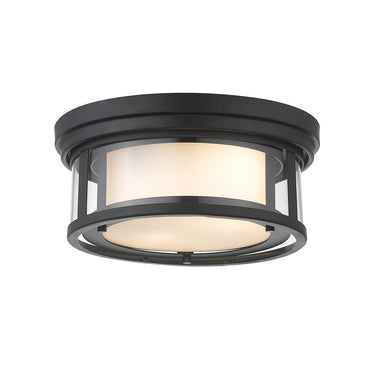 Z-Lite Willow 2 Light Flush Mount image 2