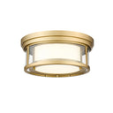 Z-Lite Willow 2 Light Flush Mount image 3