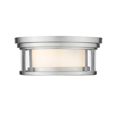 Z-Lite Willow 2 Light Flush Mount image 4