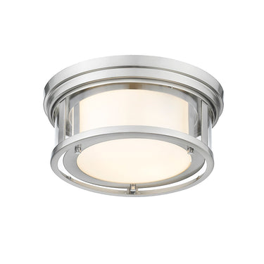 Z-Lite Willow 2 Light Flush Mount image 8