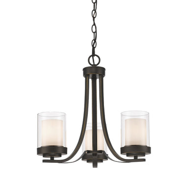 Z-Lite Willow 3 Light Chandelier image 1
