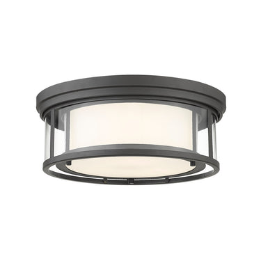 Z-Lite Willow 3 Light Flush Mount image 1