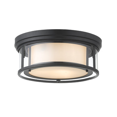 Z-Lite Willow 3 Light Flush Mount image 2