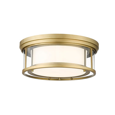 Z-Lite Willow 3 Light Flush Mount image 3