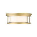 Z-Lite Willow 3 Light Flush Mount image 7
