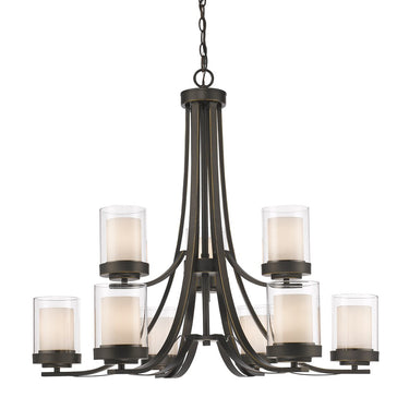 Z-Lite Willow 9 Light Chandelier image 1