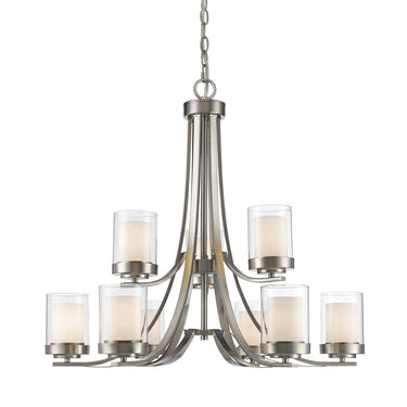Z-Lite Willow 9 Light Chandelier image