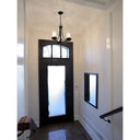 Z-Lite Willow Matte Black 3 Light Chandelier image 5