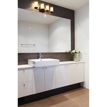 Z-Lite Willow Matte Black 4 Light Vanity Light image 5