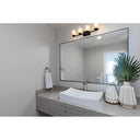 Z-Lite Willow Matte Black 4 Light Vanity Light image 6