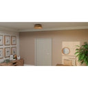 Zahara 3 Light Flush Mount in Matte Black 3
