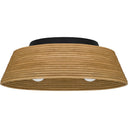 Zahara 3 Light Flush Mount in Matte Black 5