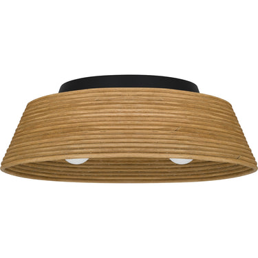 Zahara 3 Light Flush Mount in Matte Black 5