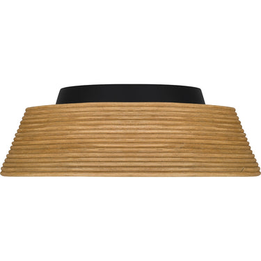 Zahara 3 Light Flush Mount in Matte Black 6