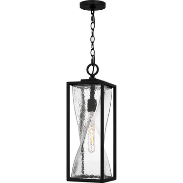 Zarah 1 Light Mini Pendant in Matte Black 3