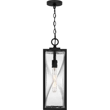 Zarah 1 Light Mini Pendant in Matte Black 4