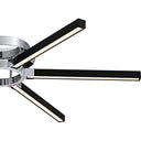 Zealand Semi-Flush Mount in Polished Chrome 8