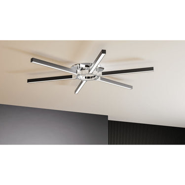Zealand Semi-Flush Mount in Polished Chrome 10