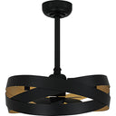 Zito 3 Light Fandelier in Matte Black 4