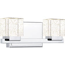 Zola 2 Light Bath Light in Polished Chrome 3