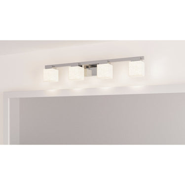 Zola 4 Light Bath Light in Polished Chrome 8